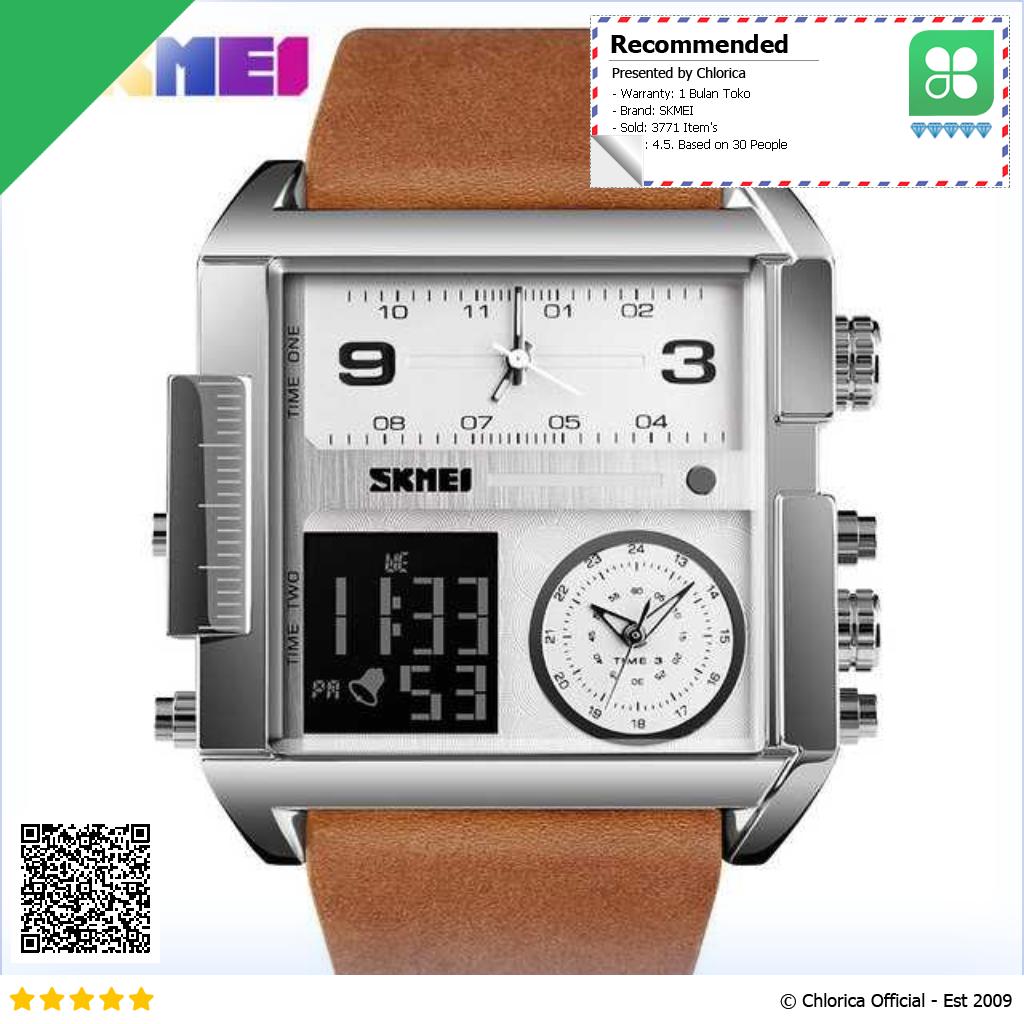 SKMEI Vogue Jam Tangan Digital Analog Pria 1391