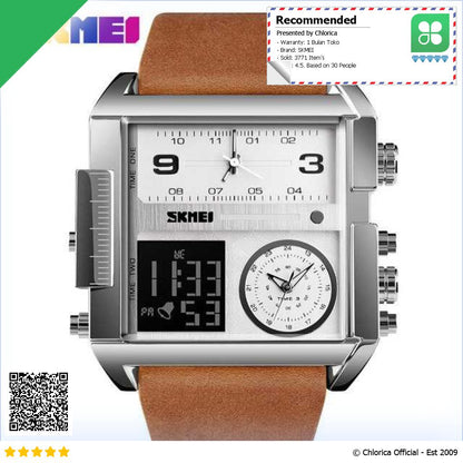 SKMEI Vogue Jam Tangan Digital Analog Pria 1391