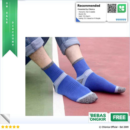 ZTOET Kaos Kaki Olahraga Pria Quick Drying Breathable Men Socks 39 45 WZ173