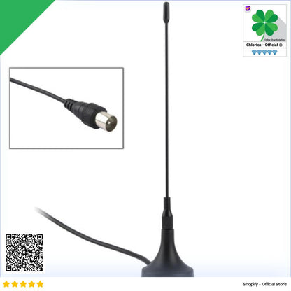 Antena TV Digital Indoor DVB T2 1.5dB Kabel 1.5 M DTA180