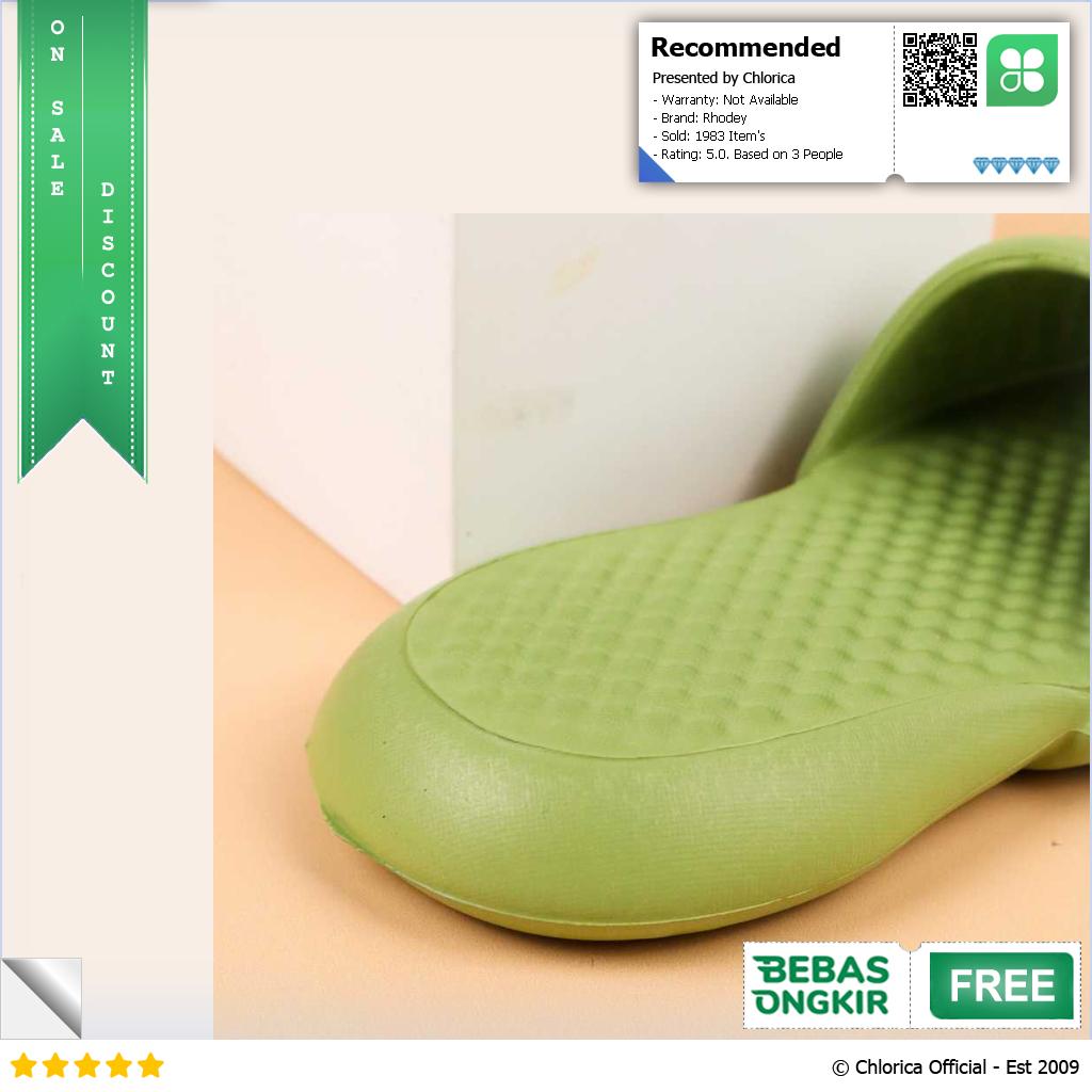 Rhodey Bouncee Sandal Rumah Anti Slip Slipper EVA Soft Unisex