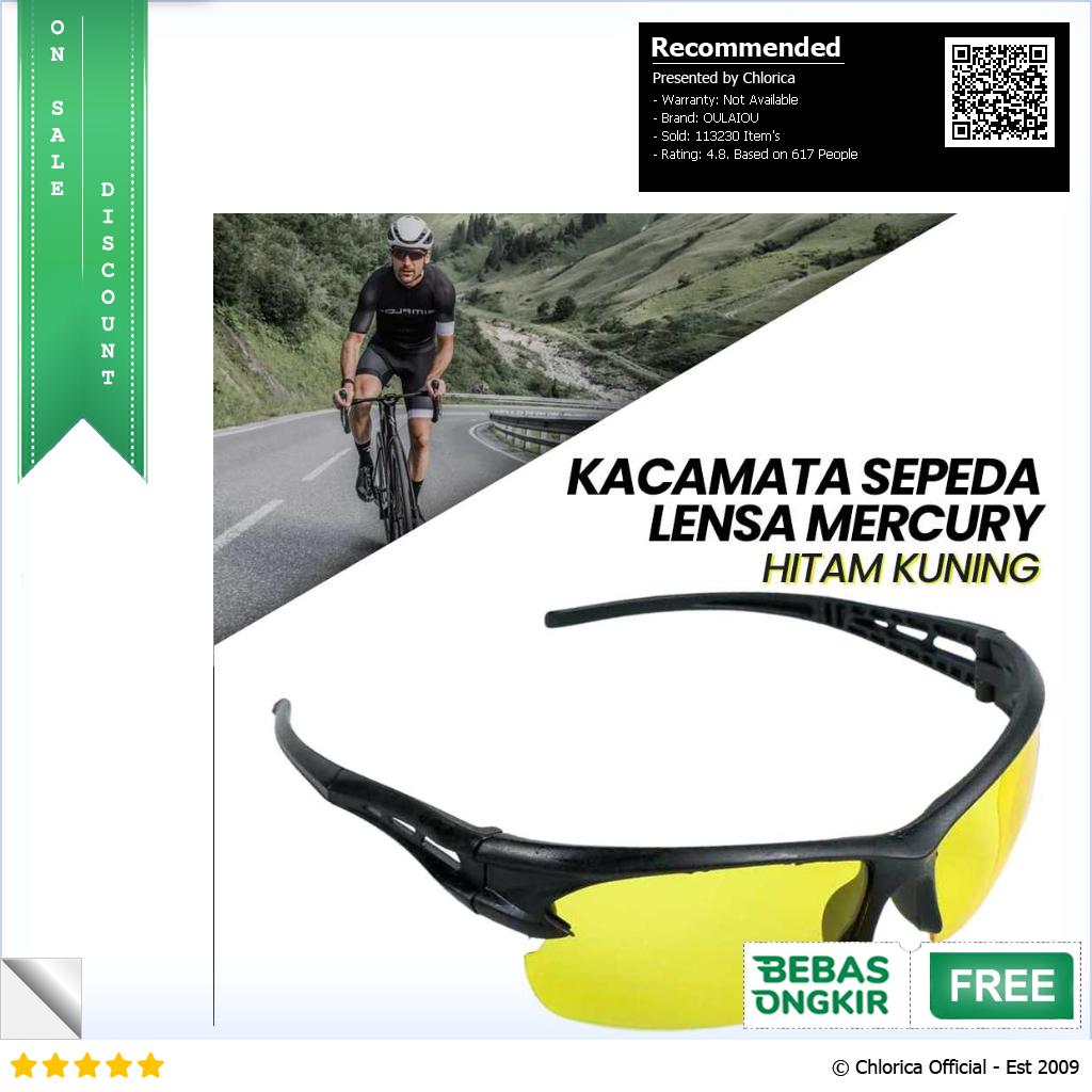 OULAIOU HAOGHIMENG Kacamata Sepeda Lensa Mercury Cycling Outdoor Sport 3015