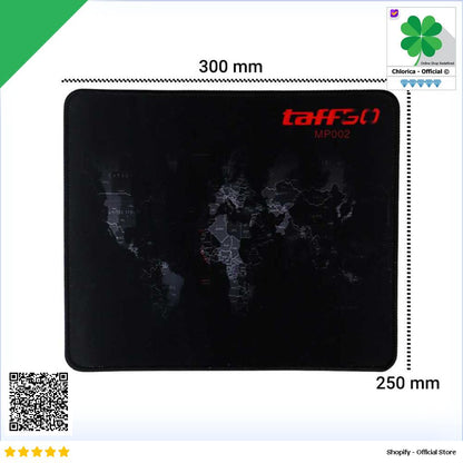 TaffGO Gaming Mouse Pad Desk Mat Motif Peta Dunia MP002