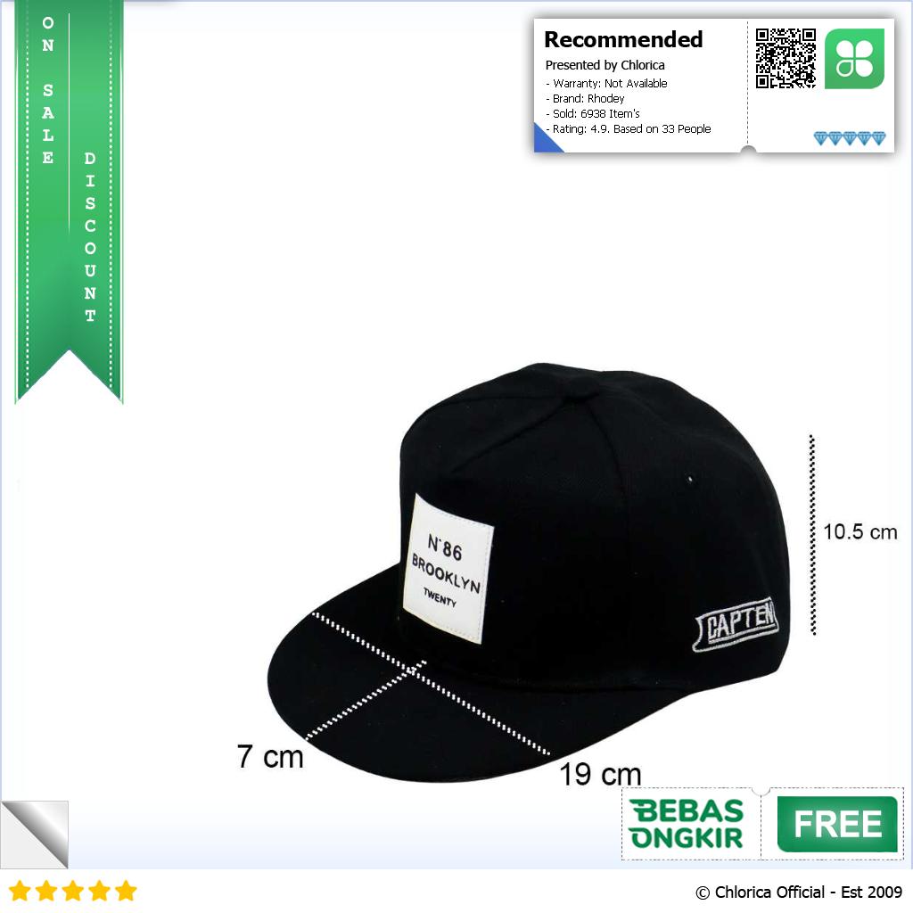 Rhodey Topi Snapback Hat N86 Brooklyn Twenty RS20