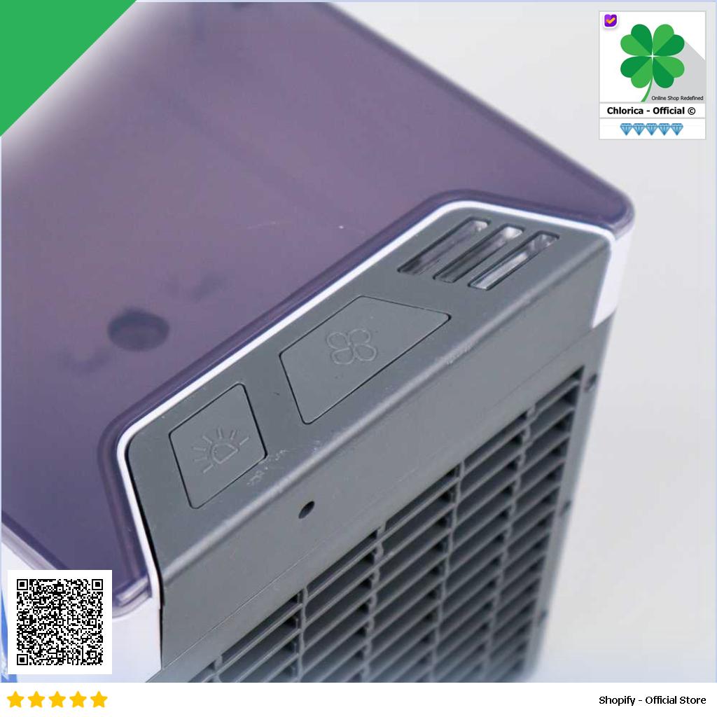 Taffware HUMI Air Cooler Mini Fan AC Kipas Penyejuk Ruangan 400ml K F009