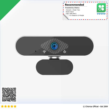 Xiaovv HD Webcam Video Conference 1080p 30fps with Microphone