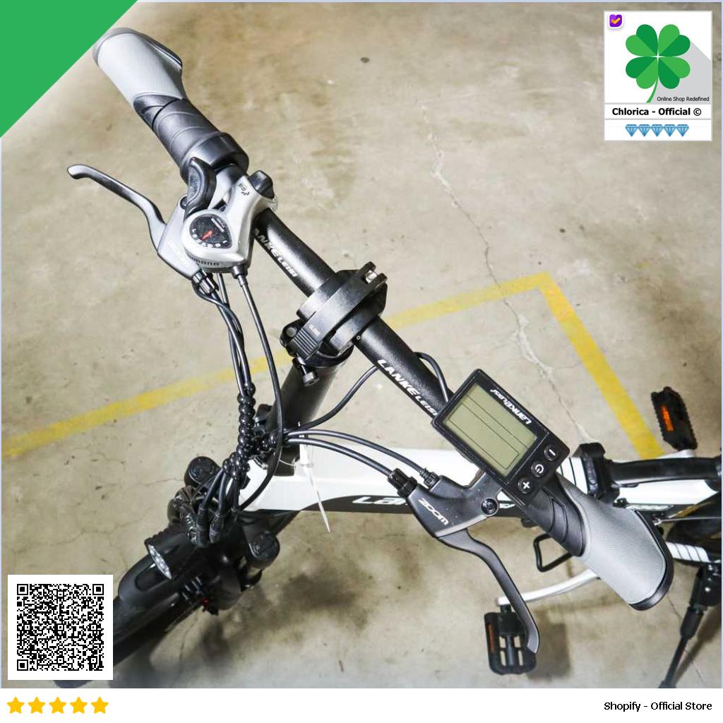 Lankeleisi Sepeda Listrik Lipat Folding Bike Moped 48V 10Ah G300