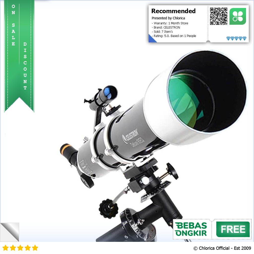 CELESTRON Astronomical Telescope Teropong Bintang Deluxe 90EQ