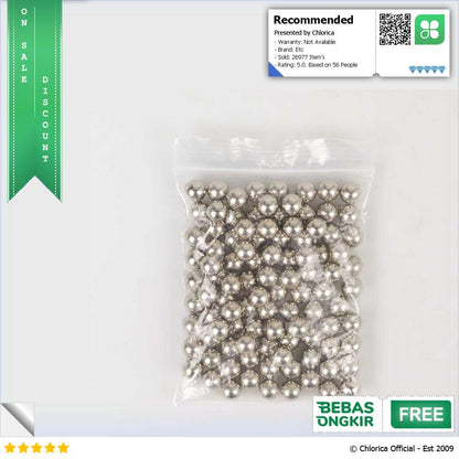 Yernea Peluru Ketapel As Tengah Sepeda Steel Balls 100PCS MBP5