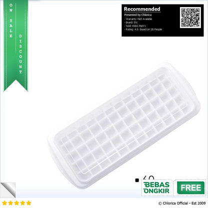 SSGP Cetakan Es Batu Kotak Ice Cube Square Tray Mold Model Grid DY0972