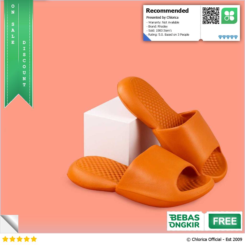 Rhodey Bouncee Sandal Rumah Anti Slip Slipper EVA Soft Unisex