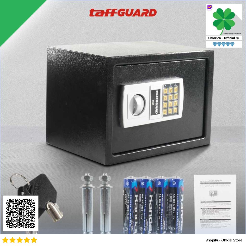 TaffGUARD Kotak Brankas Hotel Mini Password Safe Deposit Box EB20 EB25