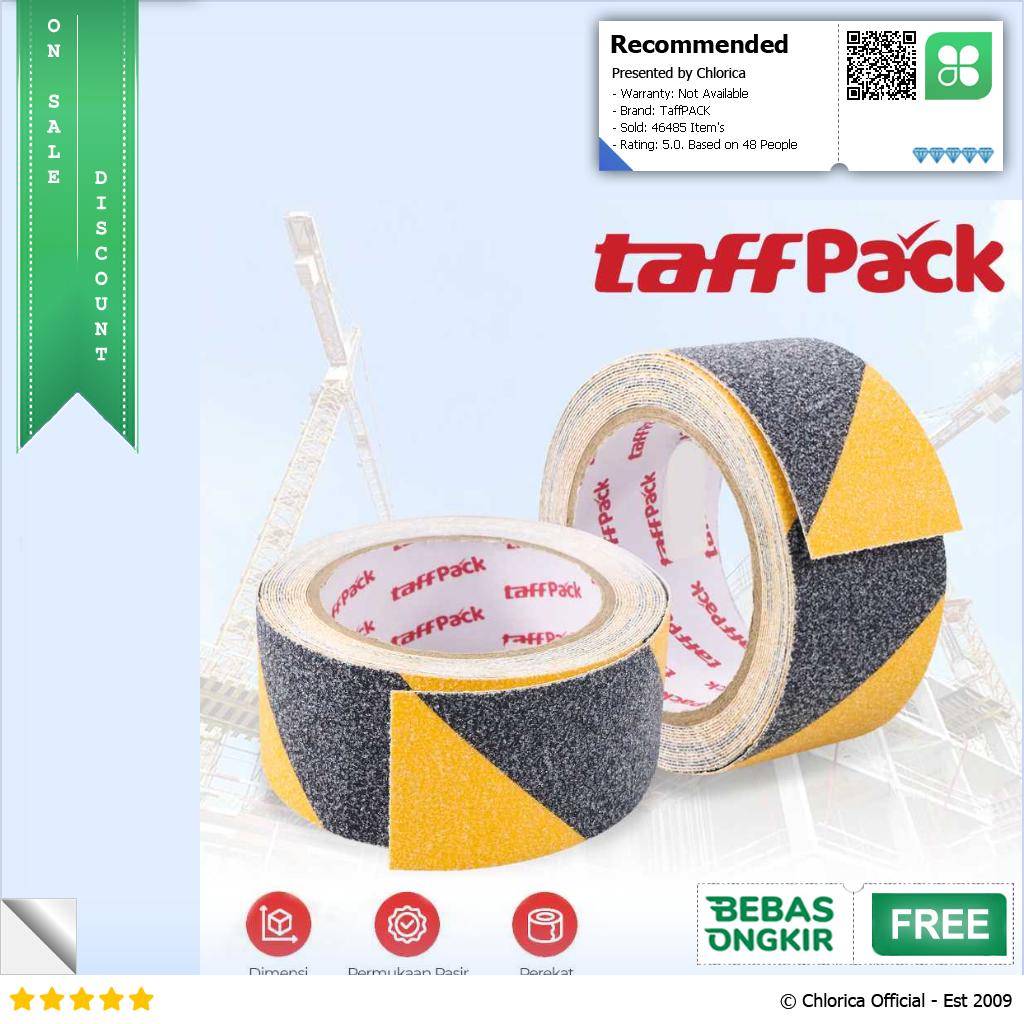 TaffPACK Lakban Tape Safety Grip Anti Slip Strong Traction