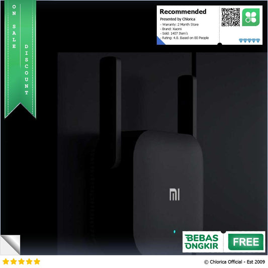 Xiaomi Pro WiFi Amplify 2 Range Extender Repeater 300Mbps R03