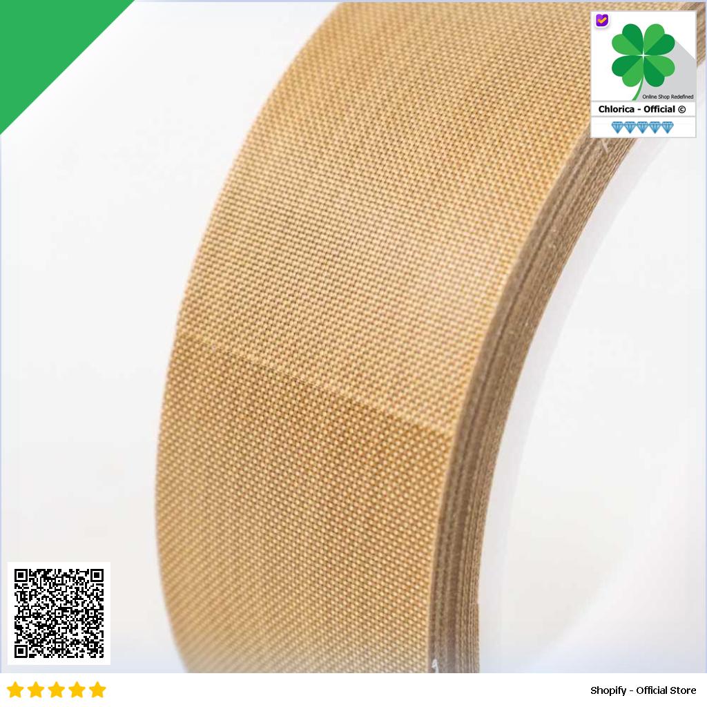 YX Tape Lakban PTFE Heat High Temperature Adhesive 10M TF10M