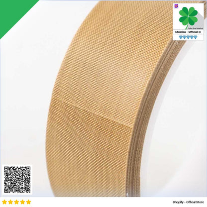 YX Tape Lakban PTFE Heat High Temperature Adhesive 10M TF10M