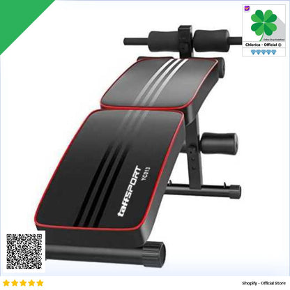 TaffSPORT Kursi Fitness Bench Press Abdominal Muscle Foldable YC013