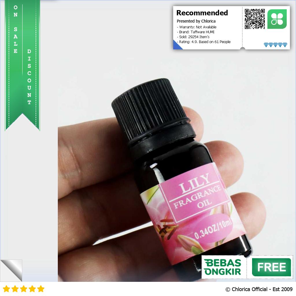 Taffware HUMI Pure Essential Oils Minyak Aromatherapy Diffusers 10ml RH 15