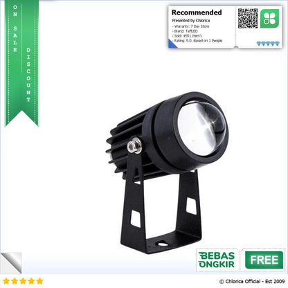 TaffLED Lampu Taman Hias Sorot Garden Spotlight Waterproof 90 240V 5W KU 02