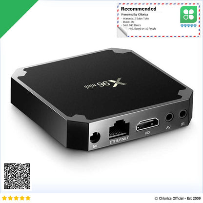 X96 Mini Smart TV Box Android 7.1 DDR3 1GB 8GB