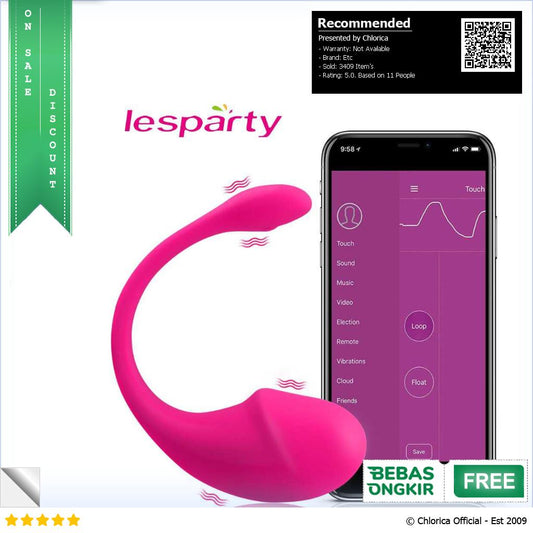 Les Party Vibrator Alat Pijat Tubuh Elektrik Bluetooth LS10