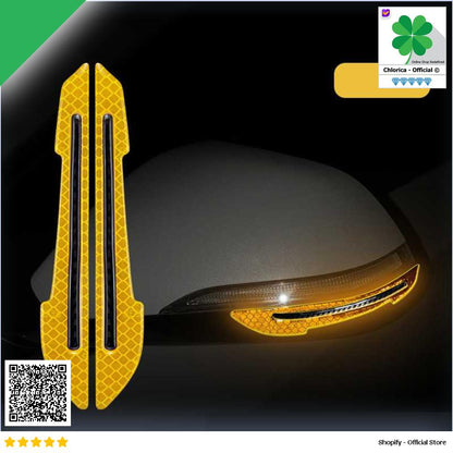 CARSUN Reflective Sticker Mobil Safety Warning Sign Decal 2 PCS 1185