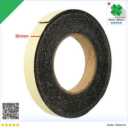 VENSTPOW Lis Strip Pintu Door Foam Sponge Rubber Seal 10M KK 062