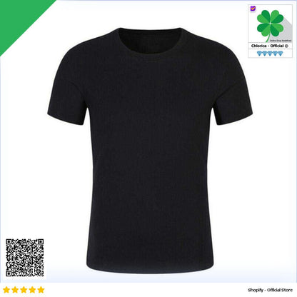 Quanzunchao Kaos Polos Pria Anti Dirty Quick Dry Short Sleeve