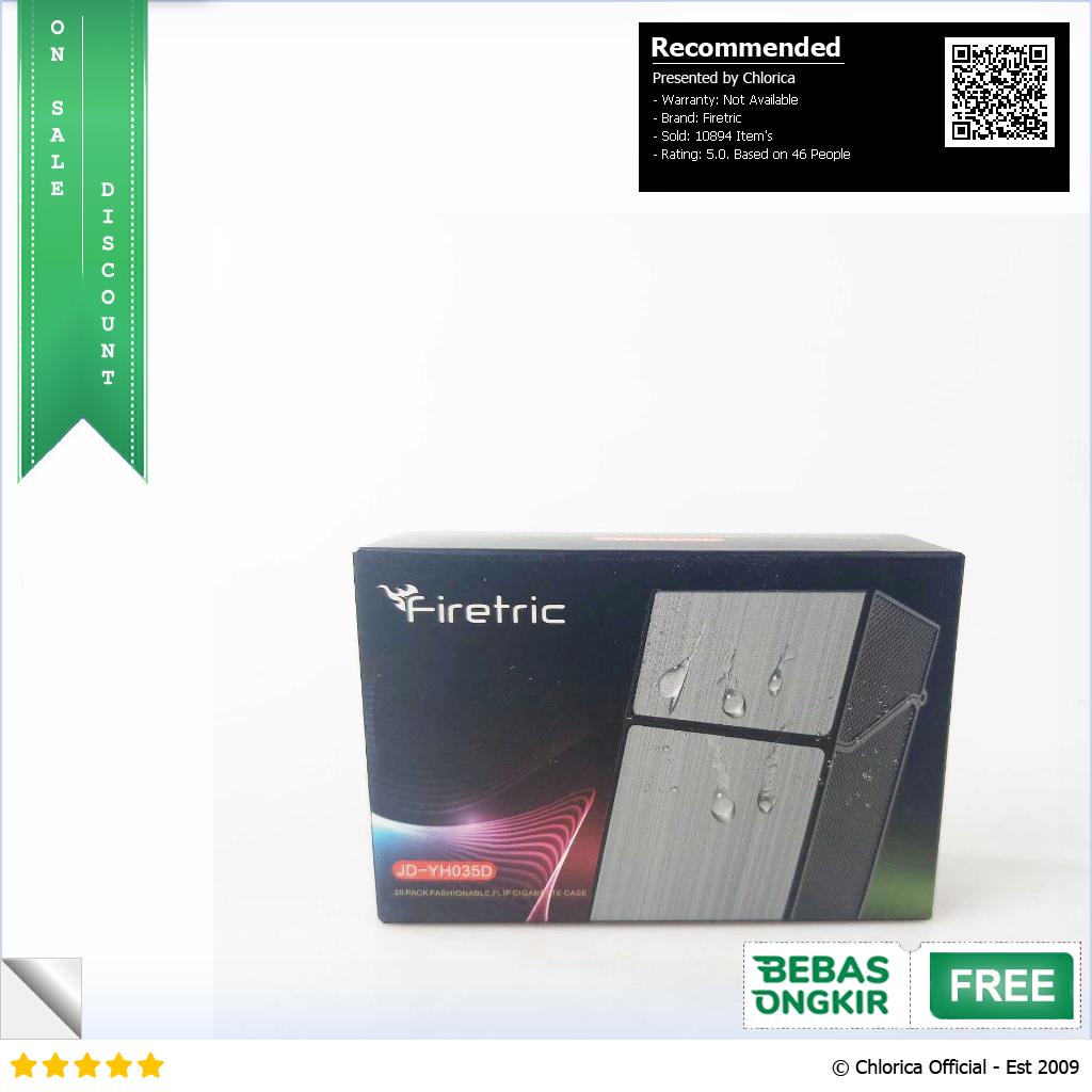 Firetric Kotak Rokok 20 Slot Anti Lembap Moisture Proof JD YH035D