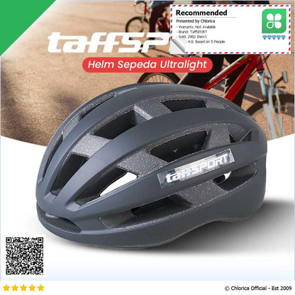 TaffSPORT Helm Sepeda Ultralight Cycling Bike Helmet KP 1