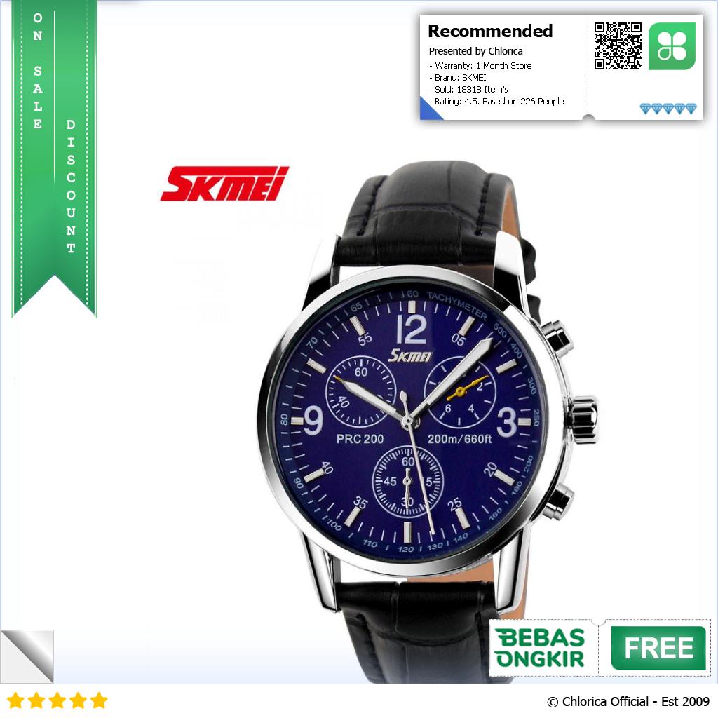 SKMEI Jam Tangan Analog Pria Anti Air 30M 9070CL