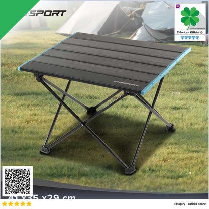 TaffSPORT Meja Lipat Piknik Foldable Portable Aluminium Table 8825