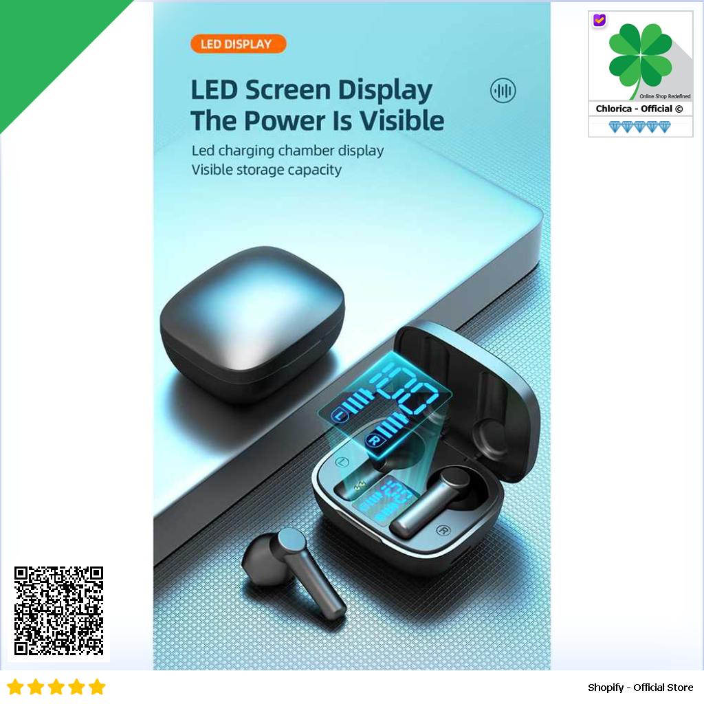 HIKIKO Gaming Wireless Earphone Earbuds TWS Low Latency with Mic LB 8