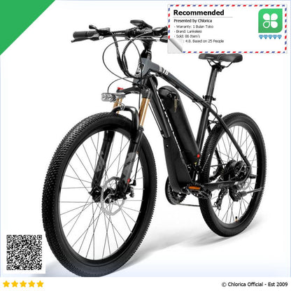 Lankeleisi XINCHI Sepeda Listrik Gunung MTB 48V 10.4AH T8