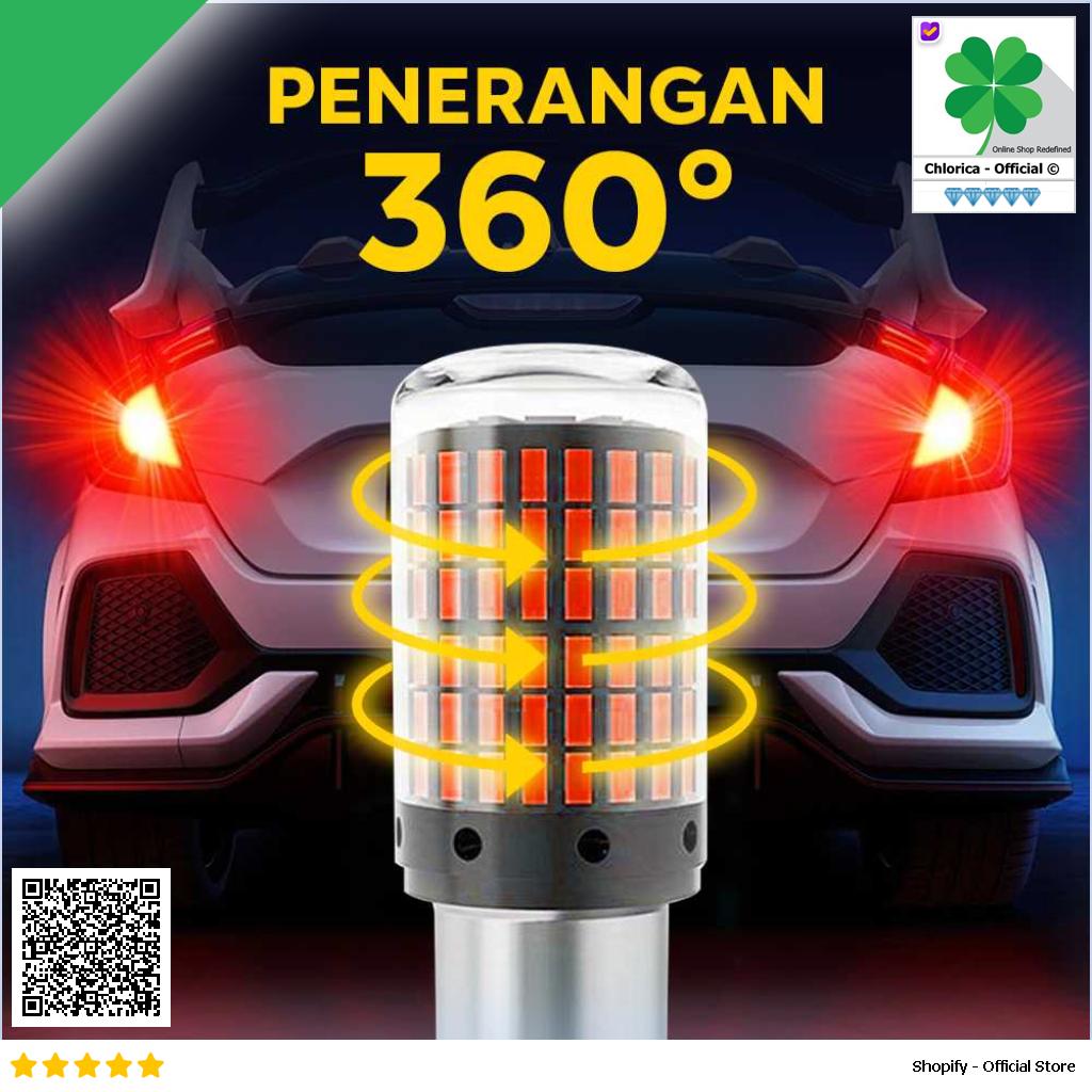 Hamy Lampu Sein Mobil LED 3014 SMD 1156 BA15S P21W 1 PCS BA15S