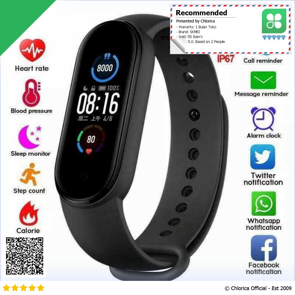 SKMEI Smartwatch Sport Fitness Tracker Heart Rate M6