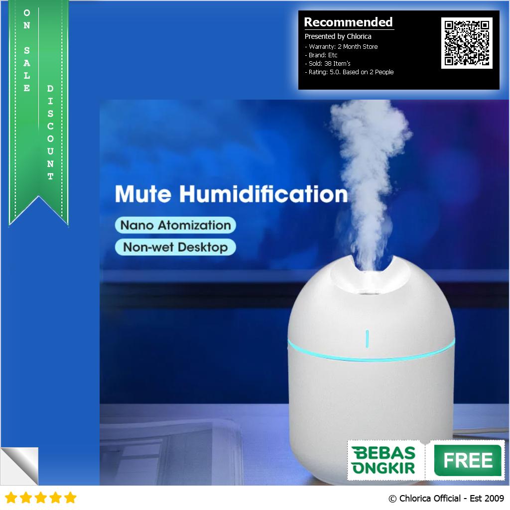 Lescolton Mini Humidifier Aromatherapy Oil Diffuser USB 250ml HM25