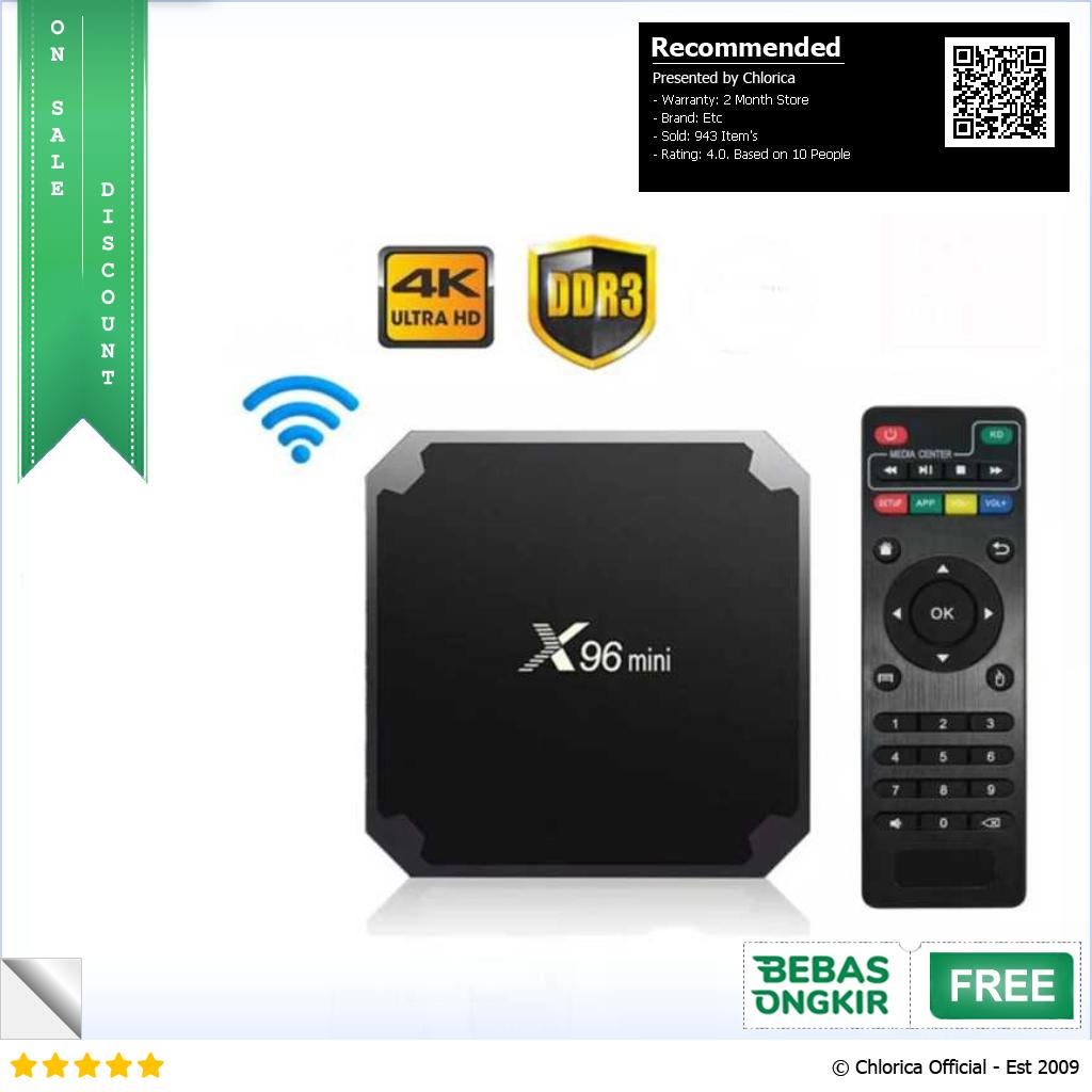 X96 Mini Smart TV Box Android 7.1 DDR3 1GB 8GB