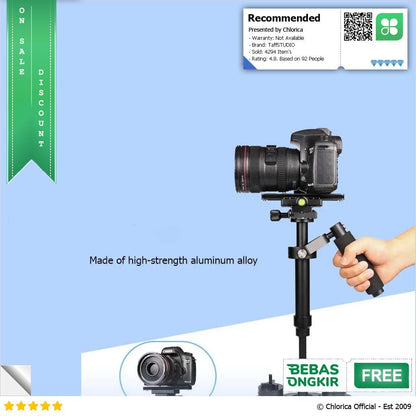 TaffSTUDIO Handheld Steadycam Stabilizer Gimbal Kamera DSLR GoPro S60