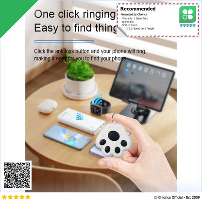 MOONBIFFY Alarm Remote Bluetooth Two Way Multifunction Camera Shutter YDT 001