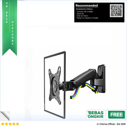 NORTH BAYOU Bracket Monitor Wall Mount VESA 100 x 100 17 27 Inch TV F120