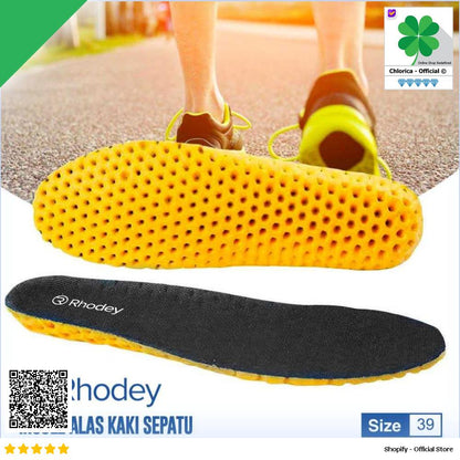 Rhodey Insole Sepatu Alas Kaki Orthopedic Sport Y3Y27