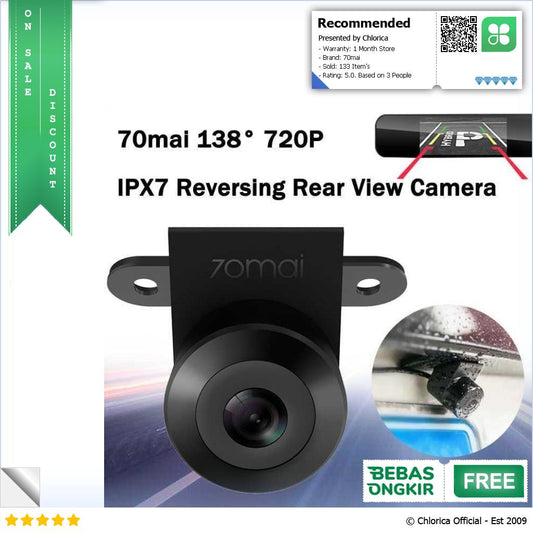 70mai Midrive Kamera Mobil Reverse Rear Camera HD 720P RC03