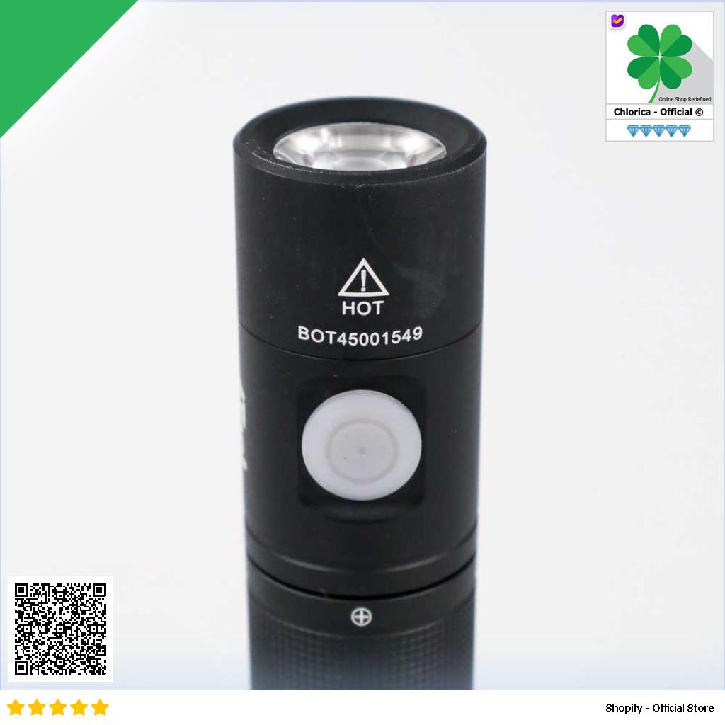 4Tool Senter LED Flashlight Type C Rechargeable 1400lm ED10