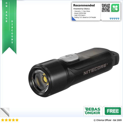 NITECORE TIKI LE Mini Senter LED OSRAM P8 300 Lumens