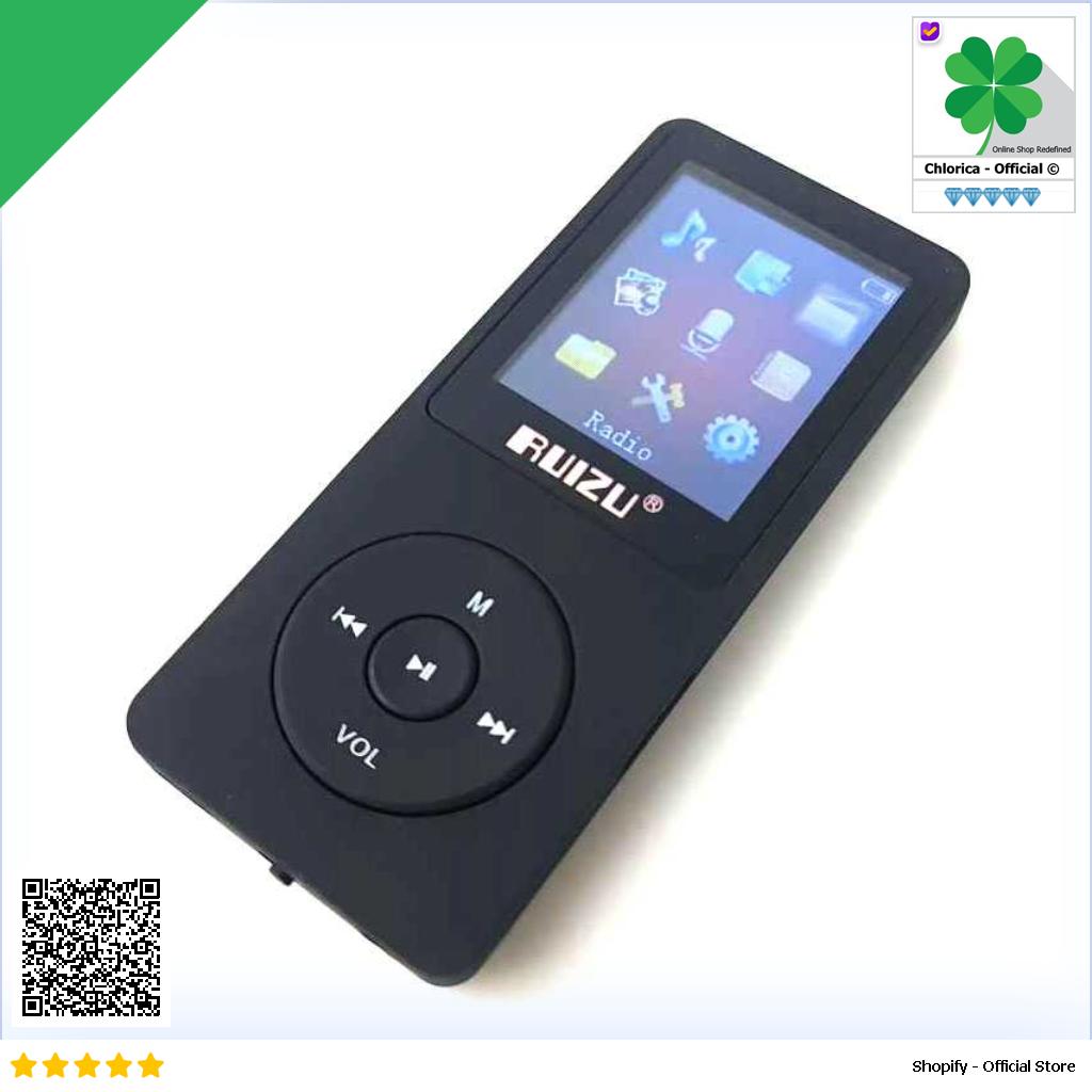 RUIZU MP3 Player Pemutar Musik HiFi DAP 8GB X02