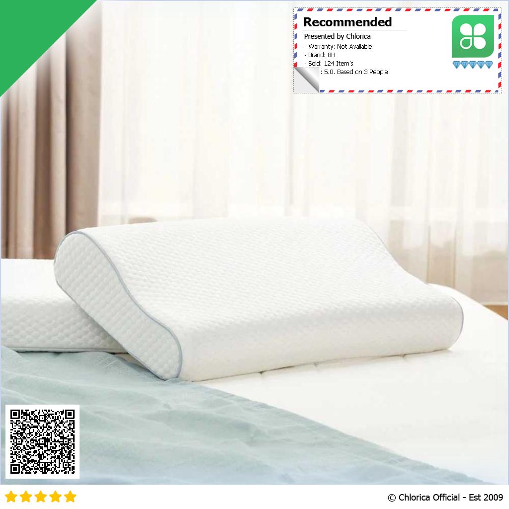 8H Tri curved Memory Foam Slow Rebound Pillow Bantal Tidur H1