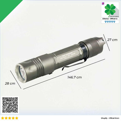 JETBeam Flashlight Senter Tactical CREE XHP35 LED 2000 Lumens 2MS Guardian