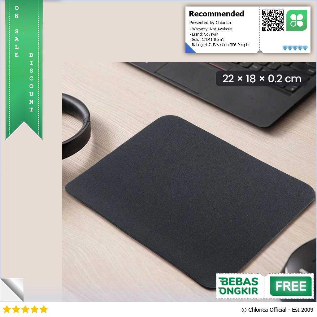 Sovawin Smooth Surface Anti Slip Mousepad Multifungsi MP004