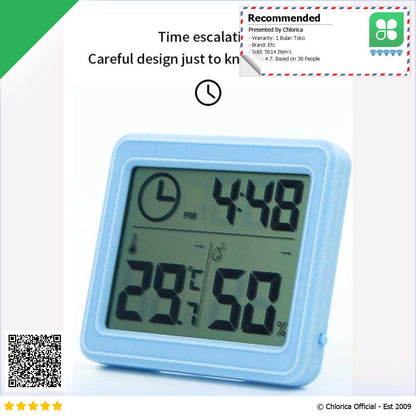 JGD Jam Digital Meja Dinding Thermometer Hygrometer Sensor ZL20